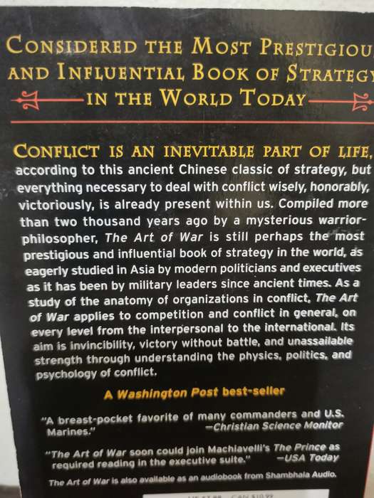 The Art of War by Sun Tsu