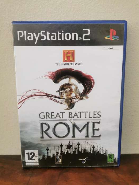 Great Battles of Rome on PlayStation 2 with Booklet