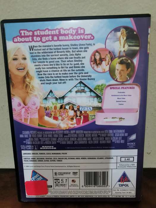 The House Bunny on DVD