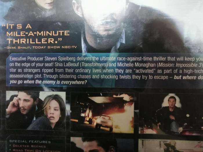 Eagle Eye on DVD