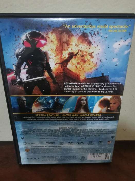 Aquaman on DVD
