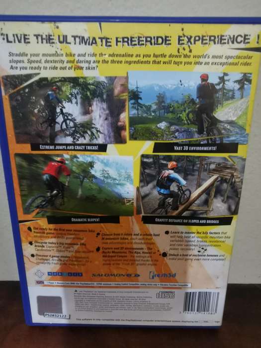 Mountain Bike Adrenaline on PlayStation 2 with Booklet