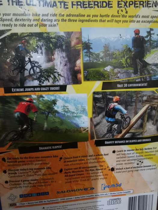 Mountain Bike Adrenaline on PlayStation 2 with Booklet