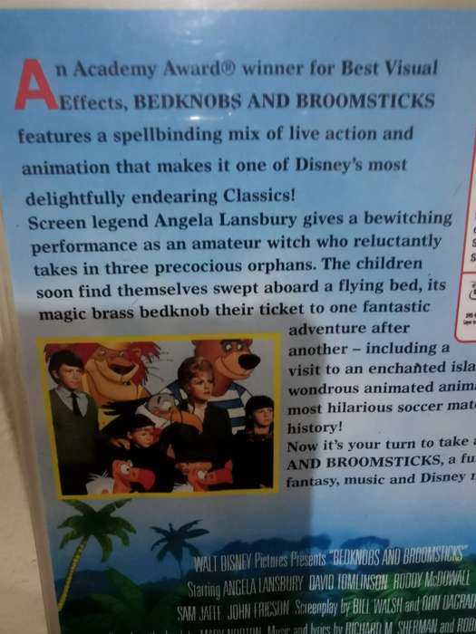 Bedknobs and Broomsticks on DVD