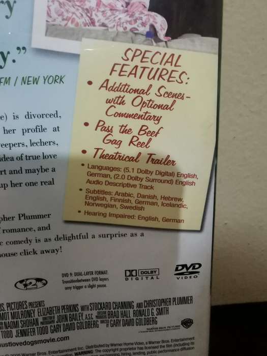 Must Love Dogs on DVD