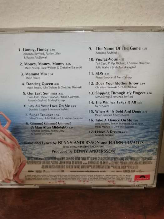 Mamma Mia on DVD including Soundtrack CD