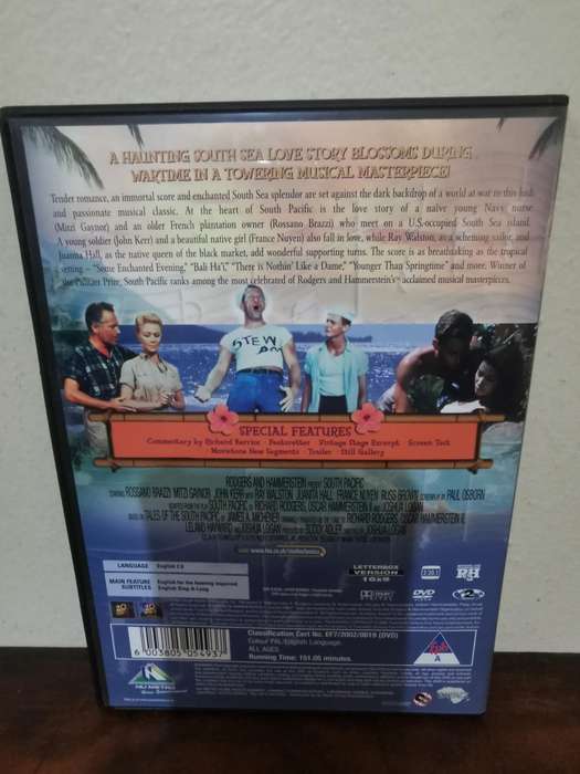 Special Collector's Edition of South Pacific on DVD
