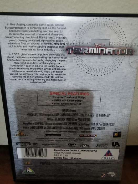 Terminator on DVD