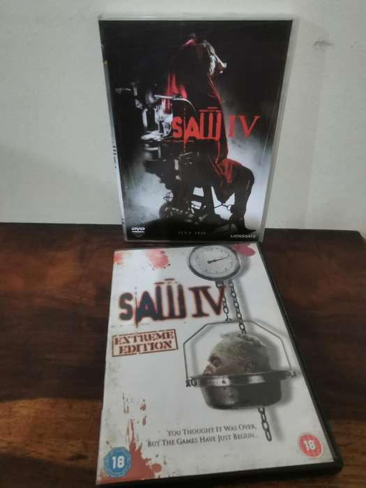 Saw 4 on DVD including Extreme Edition