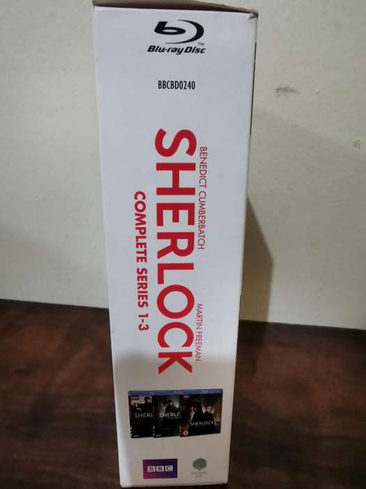 Sherlock Blu-Ray Box Set Seasons 1-3