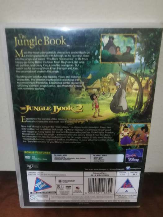 The Jungle Book 1 and 2 on DVD Set