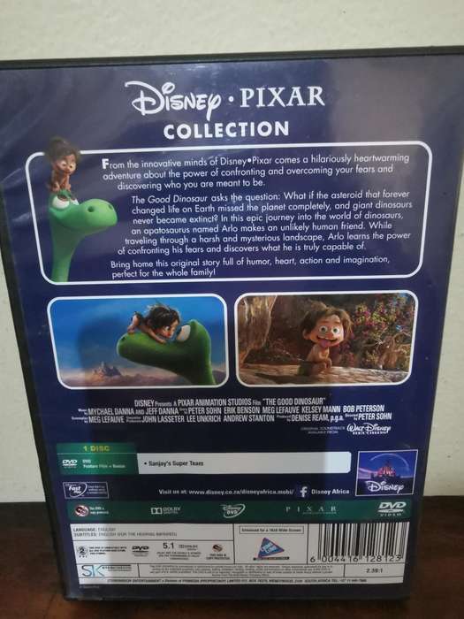 The Good Dinosaur on DVD