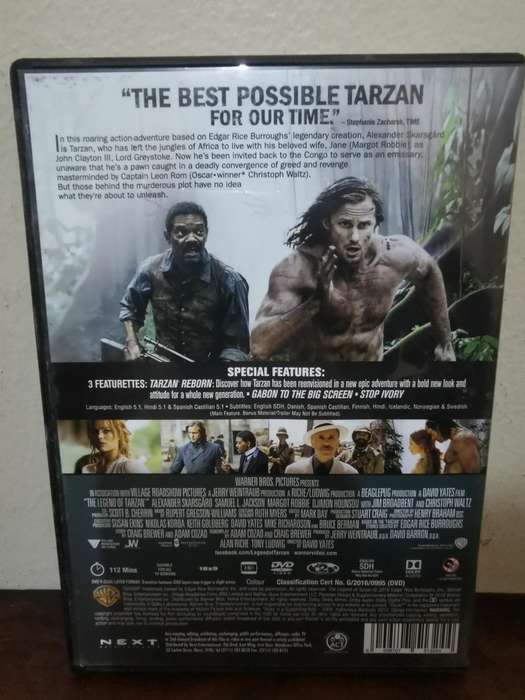 The Legend of Tarzan on DVD