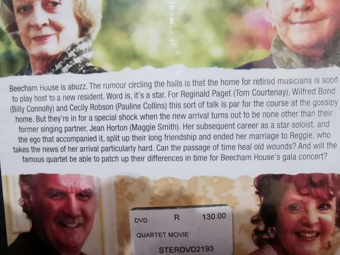 Quartet on DVD