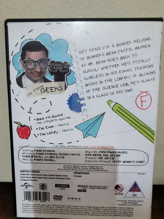 Mr Bean, Back to School on DVD