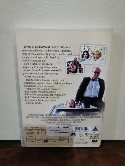Terms of Endearment on DVD