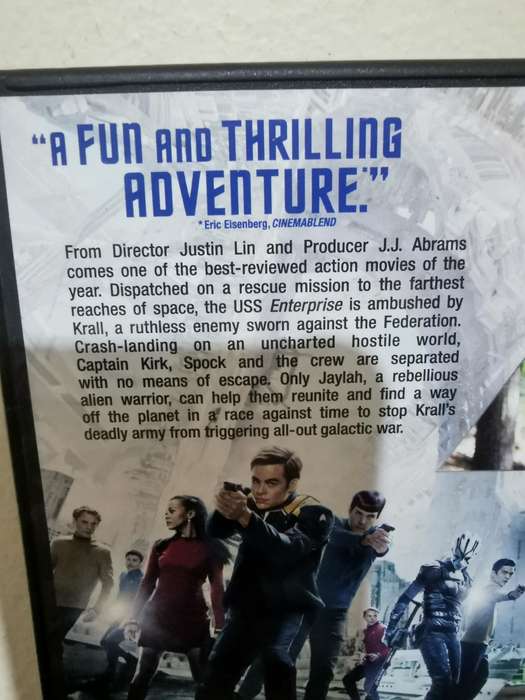 Star Trek, Beyond on DVD