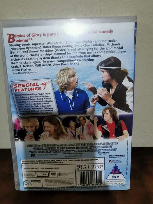 Blades of Glory on DVD