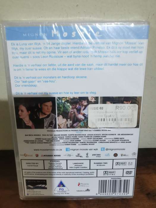 New and Sealed - Mossie on DVD