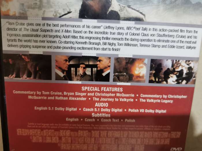 Valkyrie on DVD