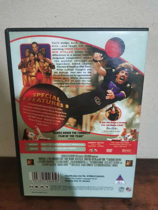 Dodge Ball on DVD