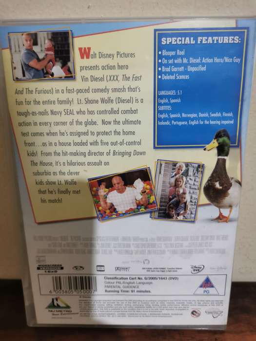 The Pacifier on DVD