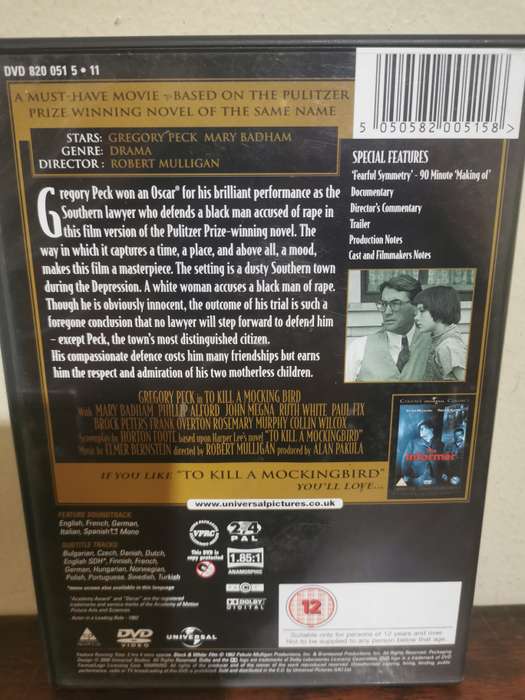 To Kill a Mocking Bird on DVD