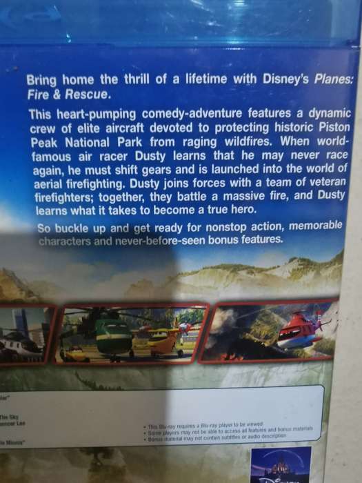 Planes - Fire and Rescue on Blu-ray