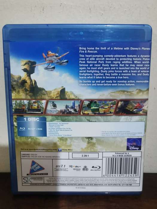 Planes - Fire and Rescue on Blu-ray