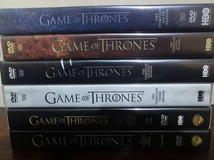 Game of Thrones - Seasons 1-6 on DVD