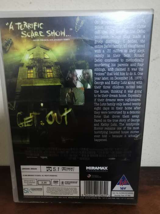 The Amityville Horror on DVD
