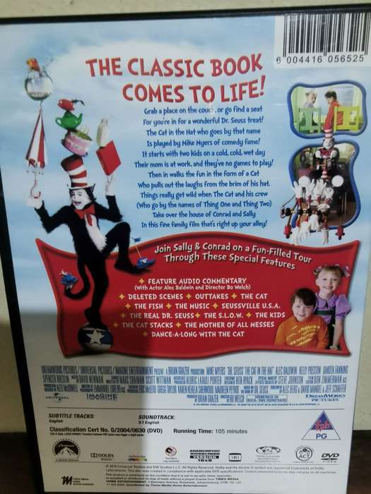 The Cat in the Hat on DVD