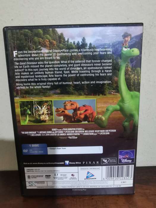 The Good Dinosaur on DVD