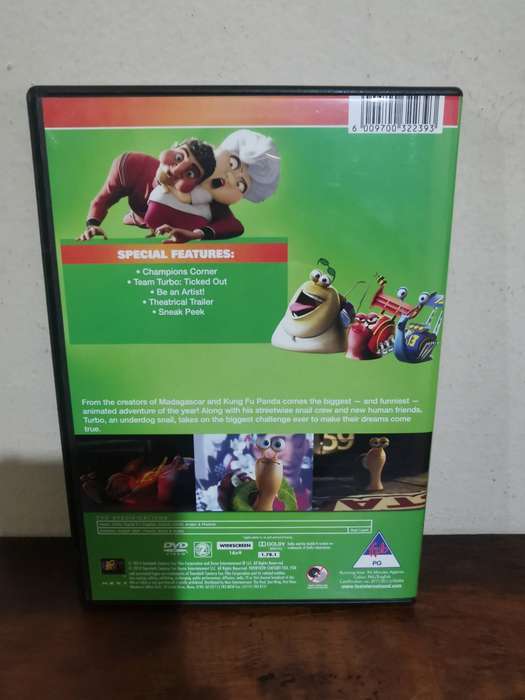 Turbo on DVD