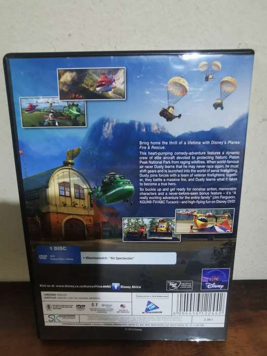 Planes - Fire and Rescue on DVD