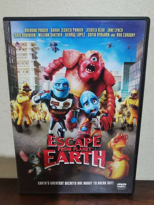 Escape from Planet Earth on DVD
