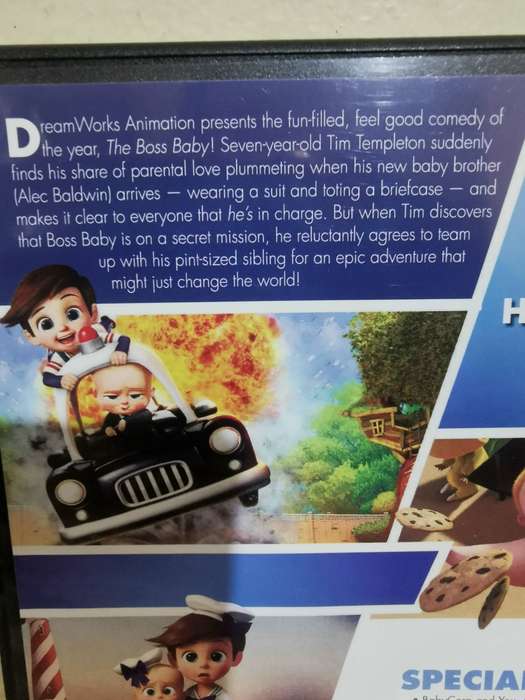 Boss Baby on DVD