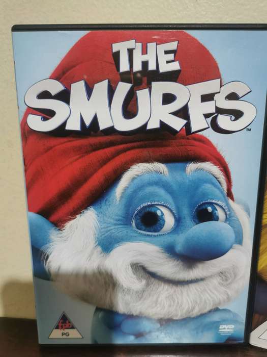 The Smurfs 1 and 2 on DVD