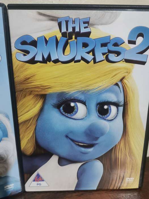 The Smurfs 1 and 2 on DVD