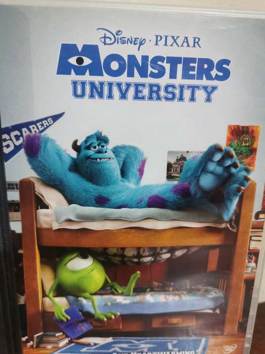 Monsters inc AND University on DVD
