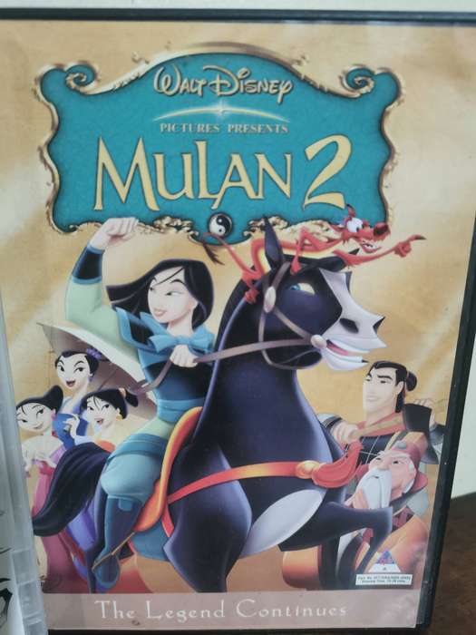 Mulan 1 and 2 on DVD