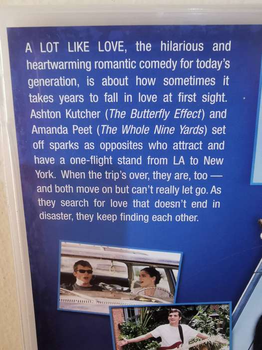 A Lot Like Love on DVD
