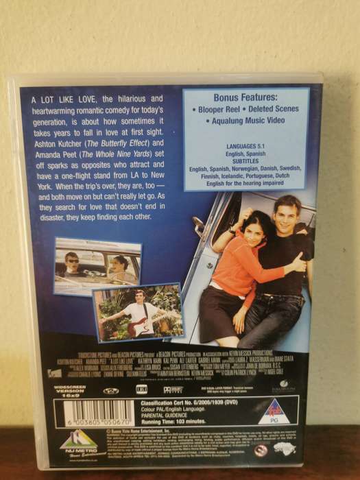 A Lot Like Love on DVD