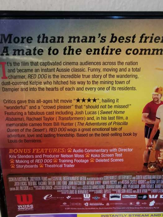 Red Dog on DVD