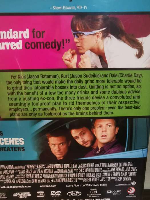 Horrible Bosses on DVD
