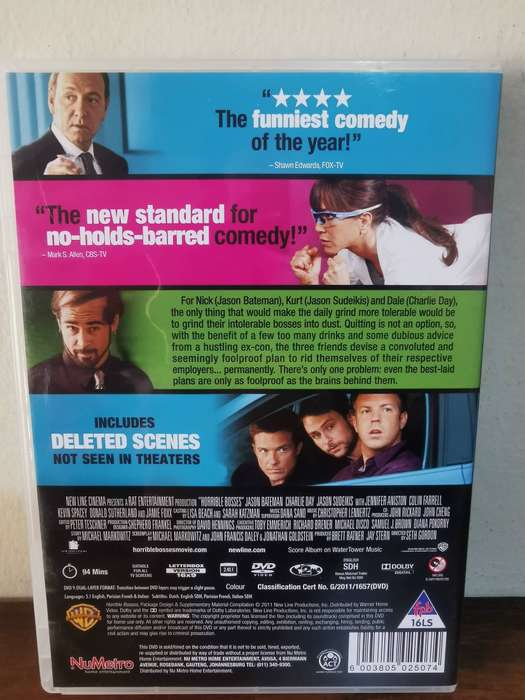 Horrible Bosses on DVD