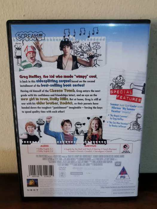 Diary of a Wimpy Kid on DVD