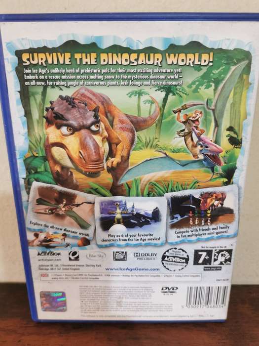 Ice Age 3 Dawn of the Dinosaurs on PlayStation 2 with Booklet