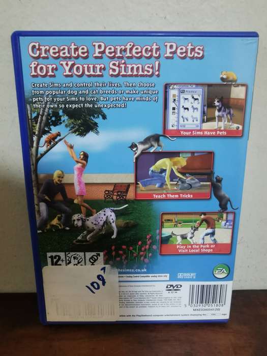 Sims 2 Pets on PlayStation 2 with Booklet