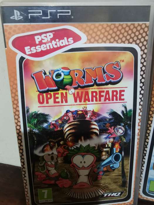 Worms Open Warfare 1 AND 2 on PSP with Booklets